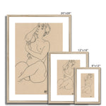 Load image into Gallery viewer, Nude | Framed &amp; Mounted Print
