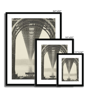 Washington Bridge, New York | Framed & Mounted Print