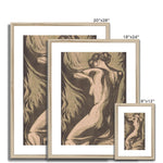 Load image into Gallery viewer, Naked Woman | Framed &amp; Mounted Print
