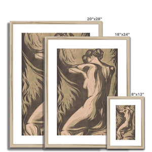 Naked Woman | Framed & Mounted Print