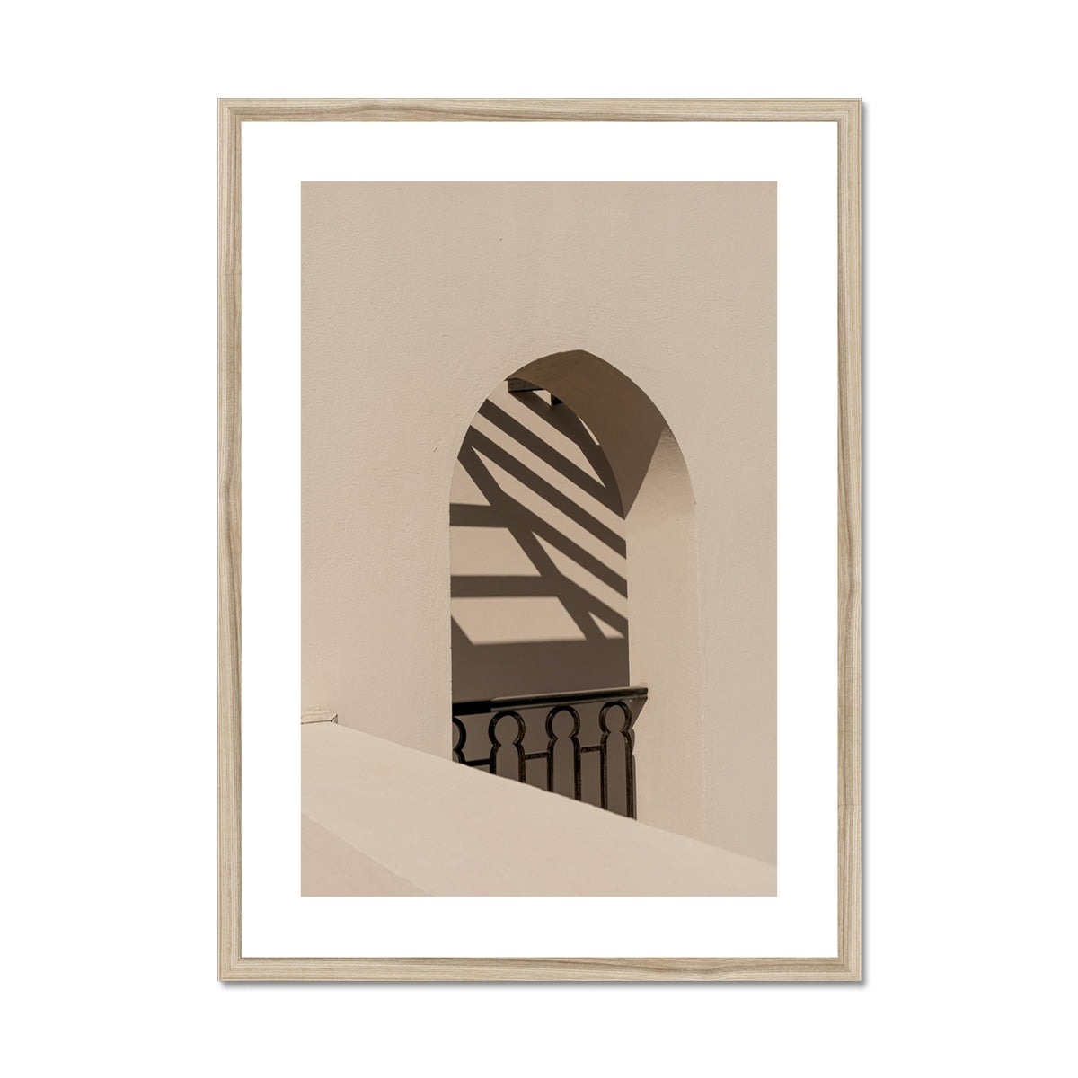 Arched Window | Framed & Mounted Print