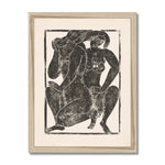 Load image into Gallery viewer, Two Crouching Naked Women | Framed Print
