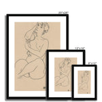 Load image into Gallery viewer, Nude | Framed &amp; Mounted Print
