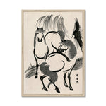 Load image into Gallery viewer, Horses Under A Willow Tree | Framed Print
