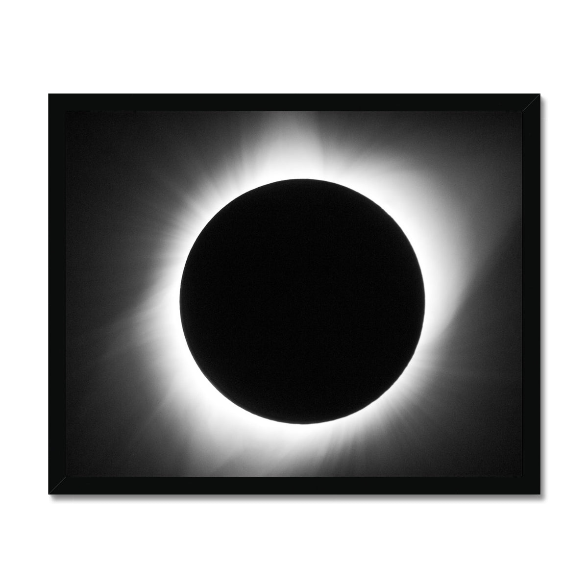 Solar Eclipse: 2017 | Framed Print – Arca Art
