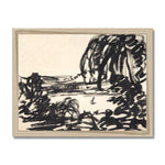 Load image into Gallery viewer,  landscape, view, brush strokes, trees
