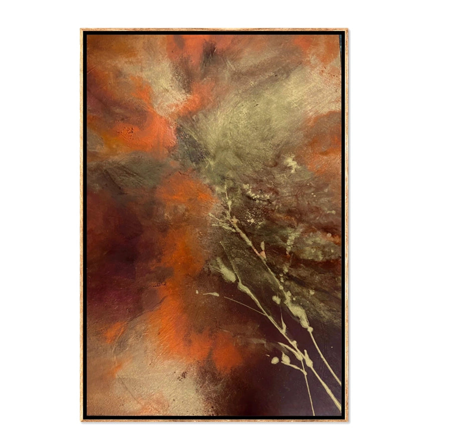 Last Days of Summer | Original Painting Floater Framed Canvas